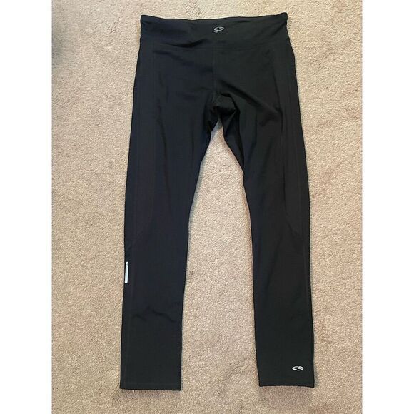 Champion Pants - Champion Women’s Black Full-Length Athletic Leggings Size L